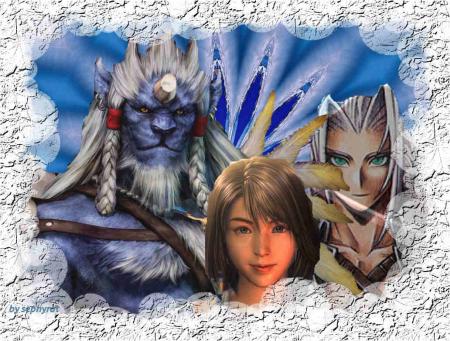 kimary,yuna,sephyrot ....final fantasy