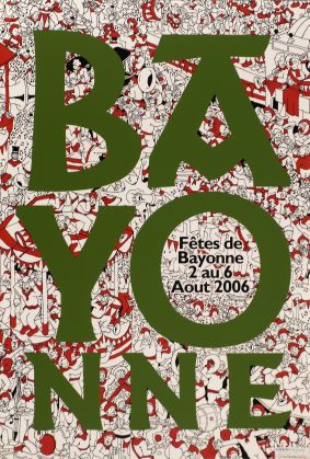affiche des fetes de Bayonne 2006